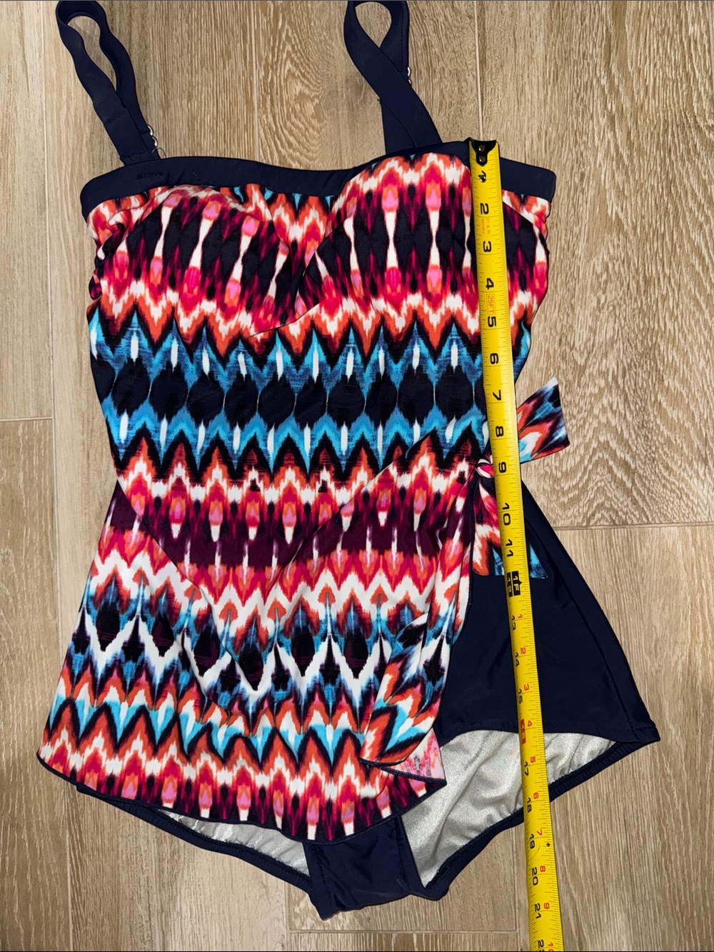 NWT Maxine of Hollywood Bandeau Sarong One Piece 8 - Picture 5 of 13